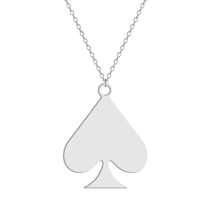 Ace of Spades Necklace