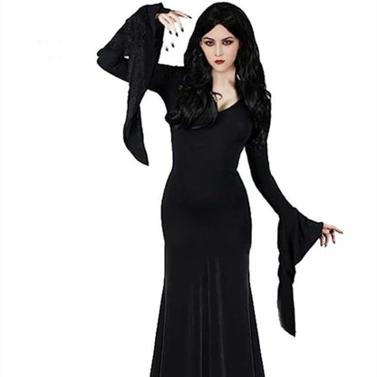Enigmatic Gothic Dark Style Dress