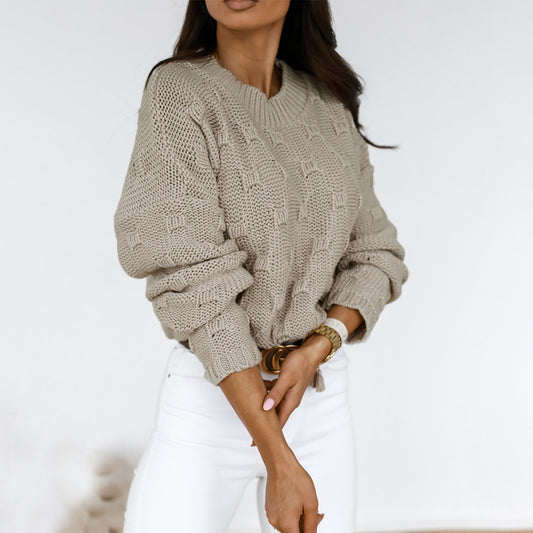 Chic Hollow Knit Pullover