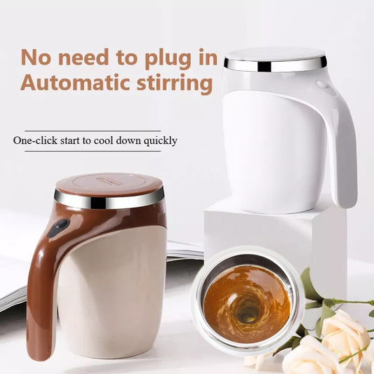 LuxStir - The Ultimate Rechargeable Self-Stirring Drinking Cup