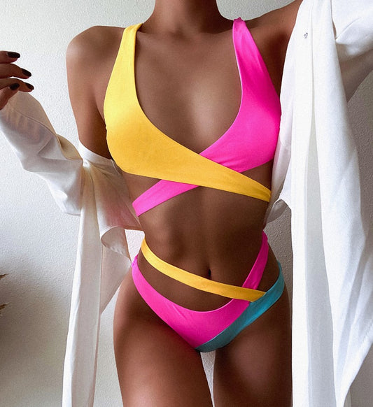 Ashleigh Collection Two-piece Swimsuit