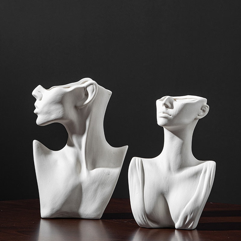 Elegance in Form Ceramic Vase